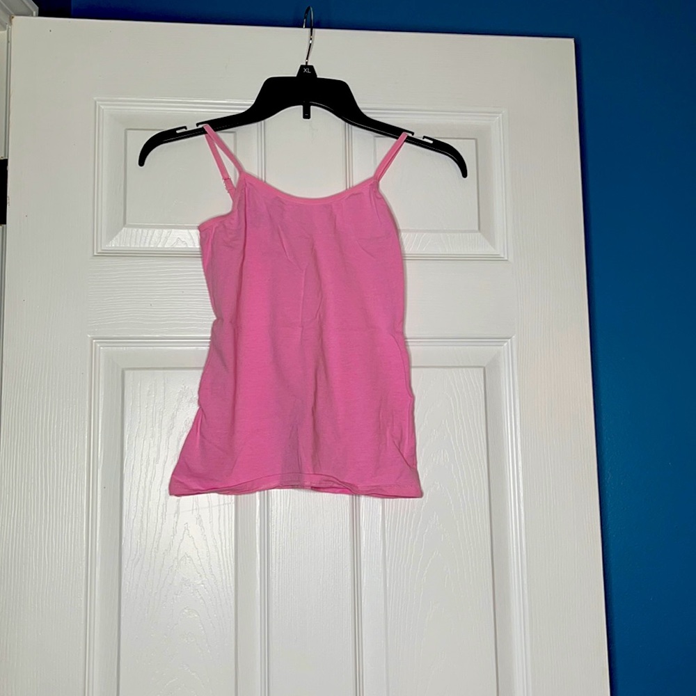 Pink tank top